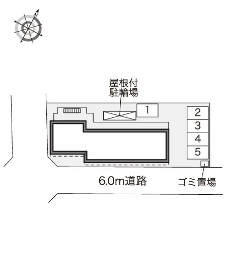 ★手数料０円★羽村市栄町１丁目 月極駐車場